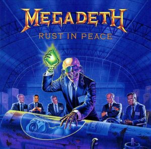 Okładka płyty "Rust In Peace" grupy Megadeth