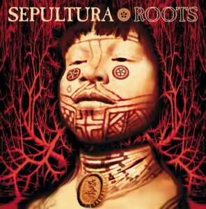 Okładka płyty "Roots" grupy Sepultura
