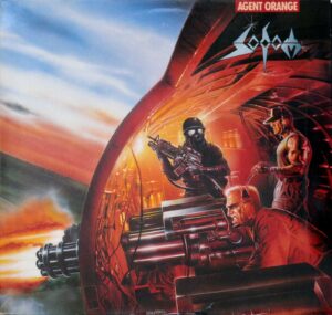 Okładka płyty "Agent Orange" grupy Sodom