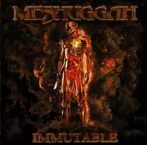 Okładka płyty "Immutable" grupy Meshuggah