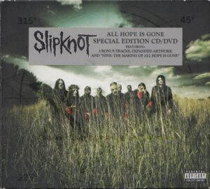 Okładka płyty "All Hope Is Gone" grupy Slipknot