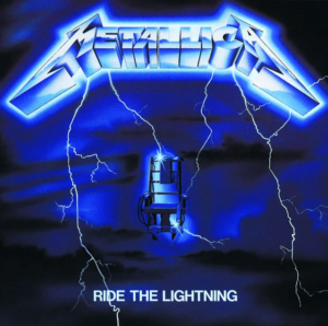 Okładka płyty "Ride The Lightning" zespołu Metallica